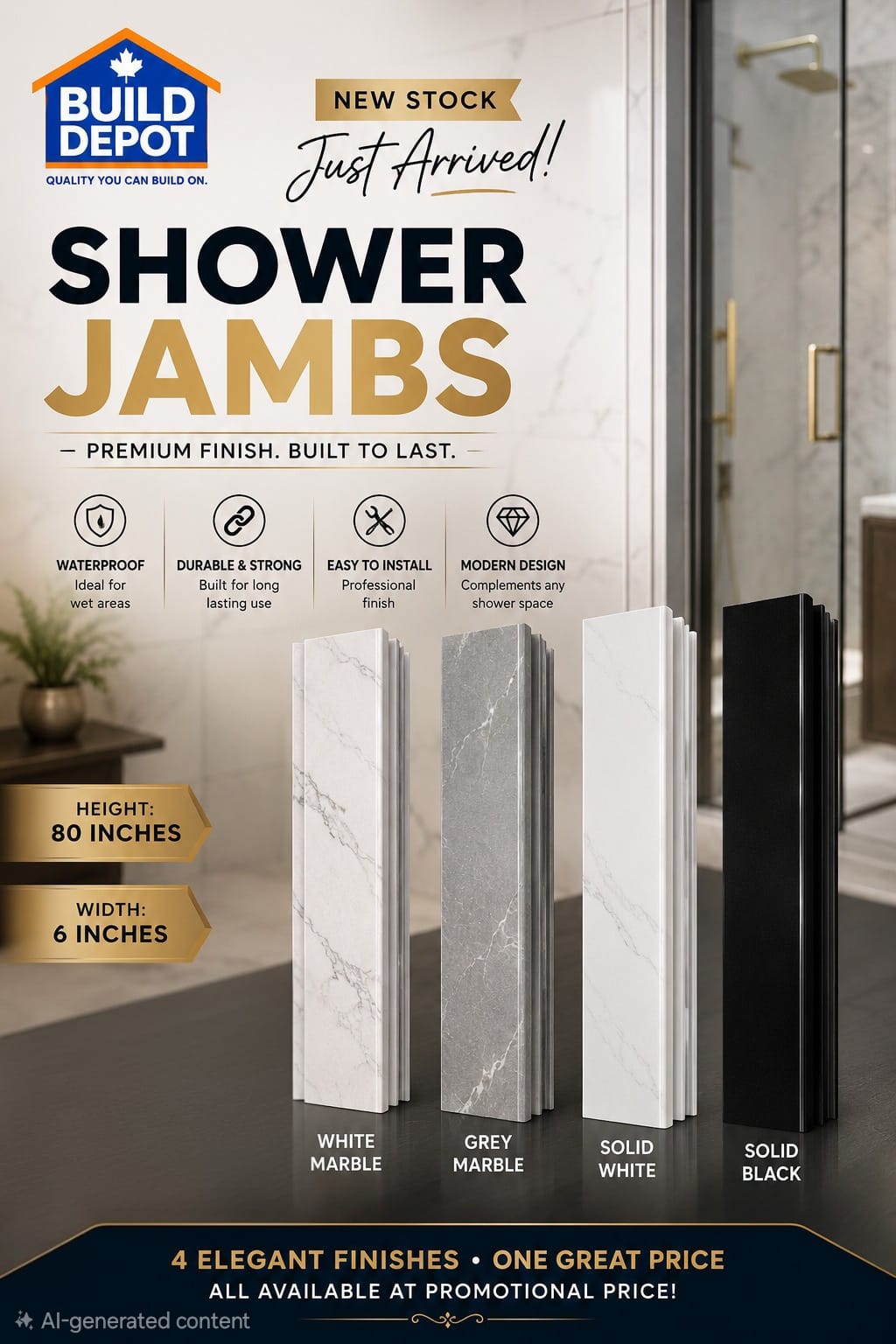 Shower Jamb