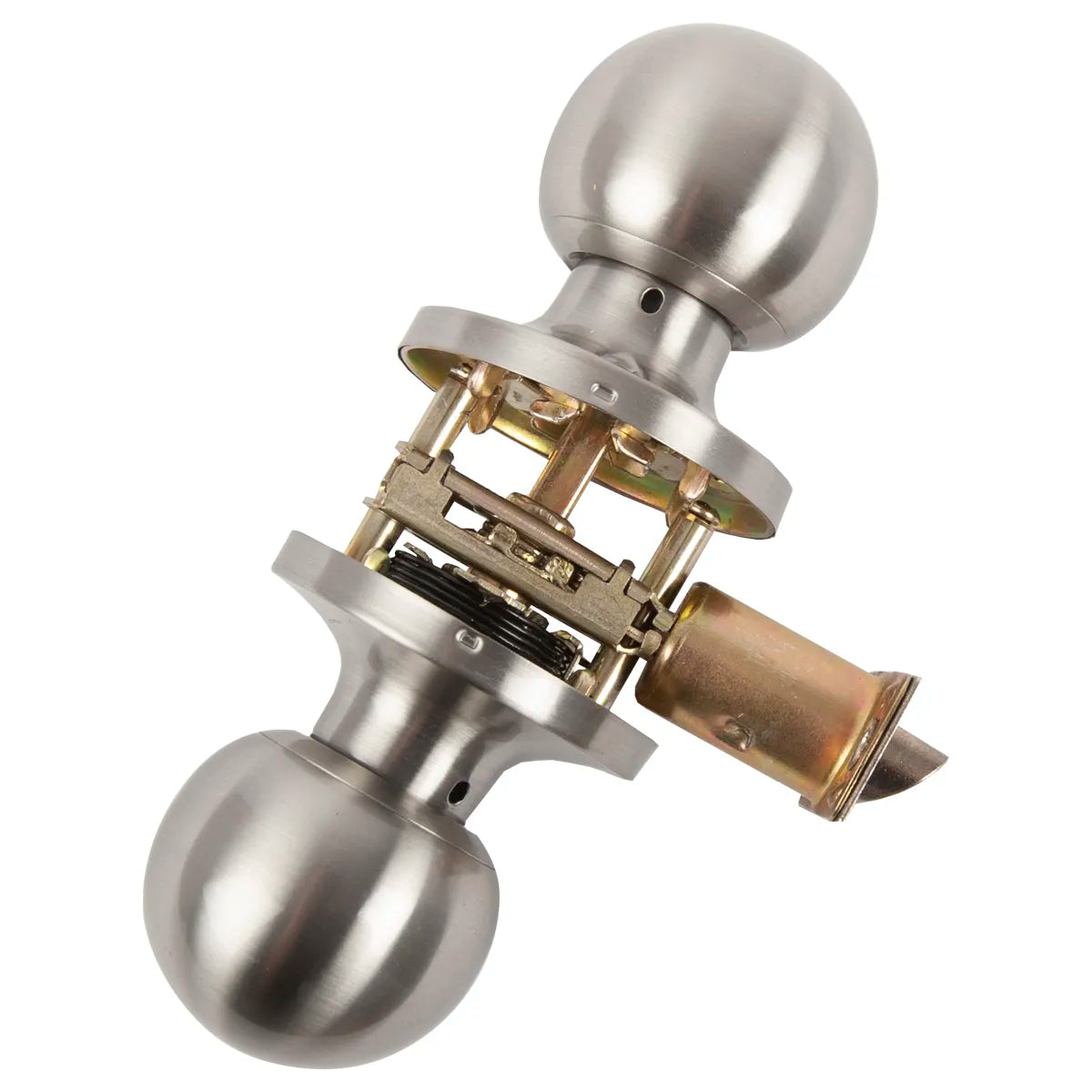 Door Lock Knob Entry/ Privacy/ Passage - Stainless Steel
