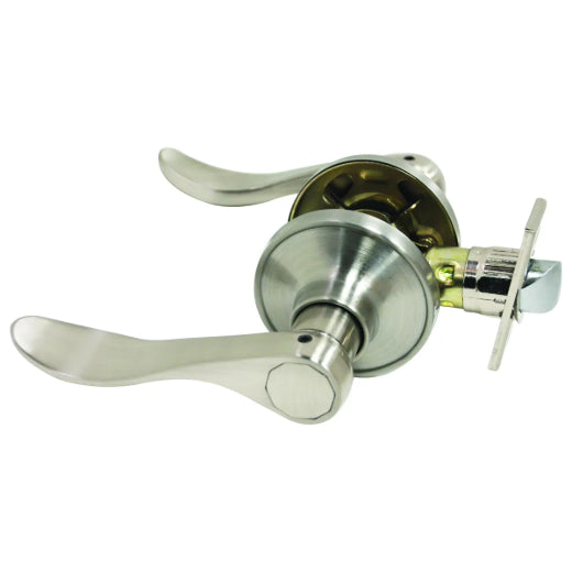 Door Lock Lever- Privacy/Entry/ Passage- Satin Nickel