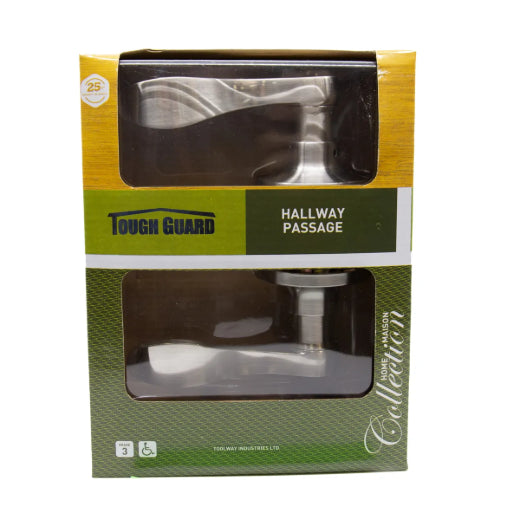 Door Lock Lever- Privacy/Entry/ Passage- Satin Nickel