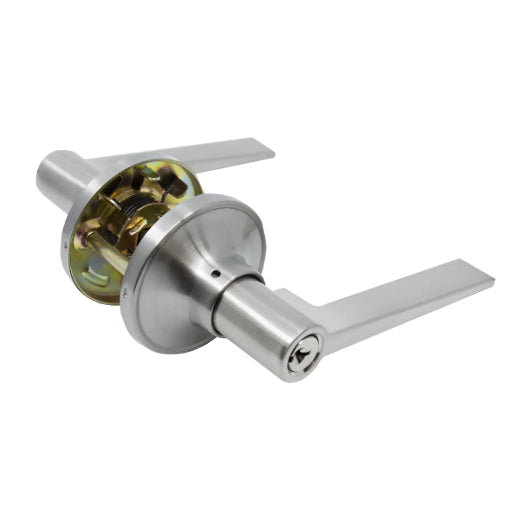 Door Lock Lever - Entry/ Privacy/ Passage - Satin Nickel