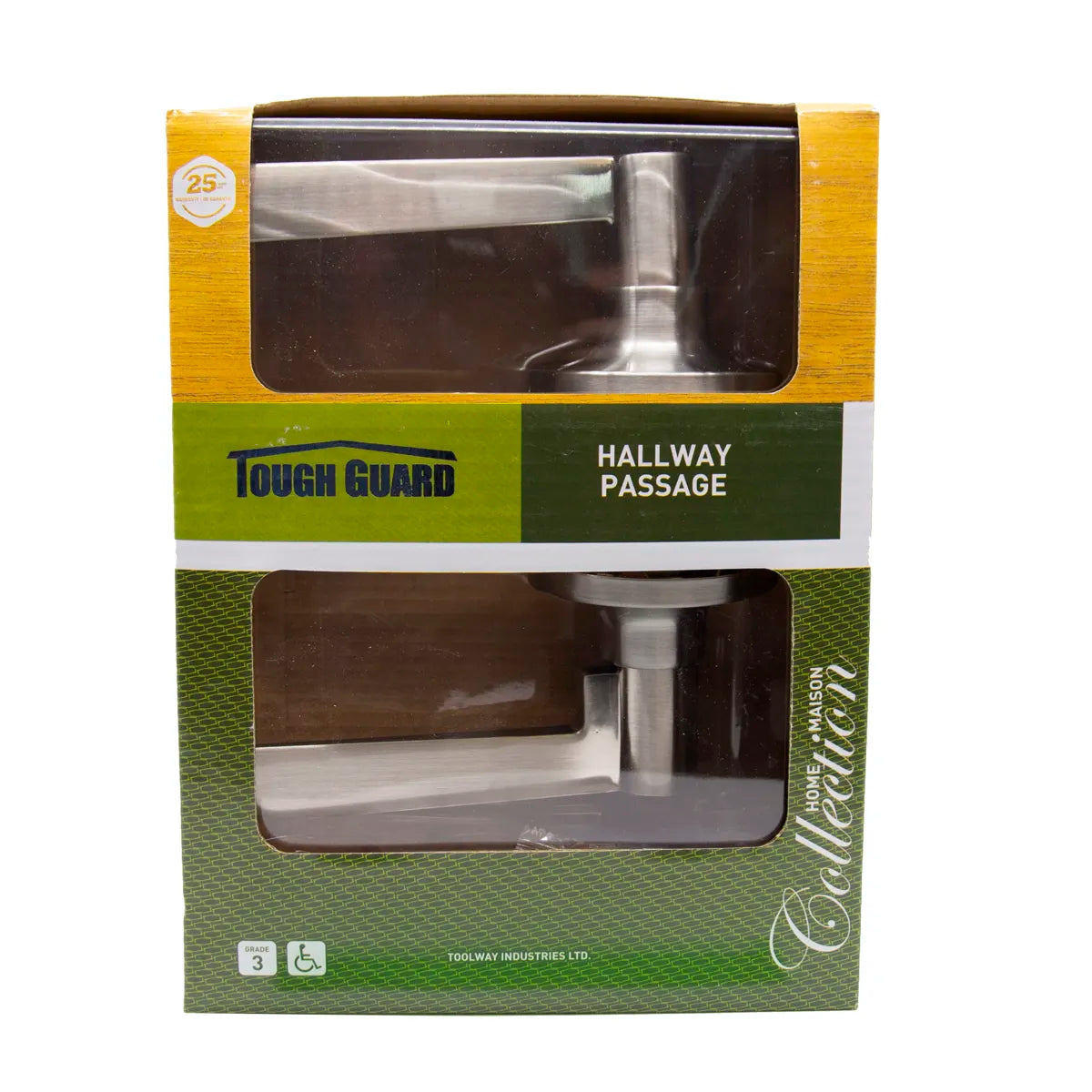 Door Lock Lever - Entry/ Privacy/ Passage - Satin Nickel