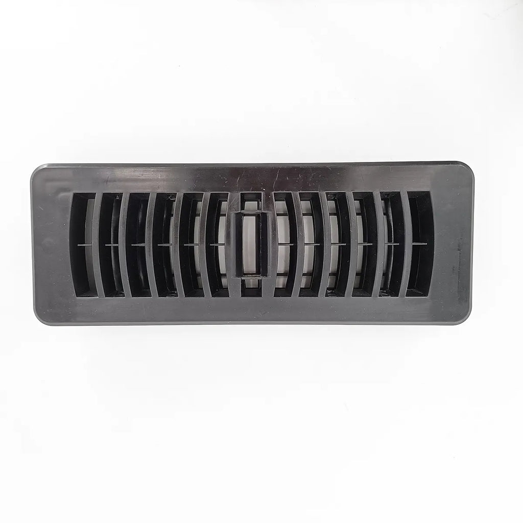 Floor Register Plastic (Black)