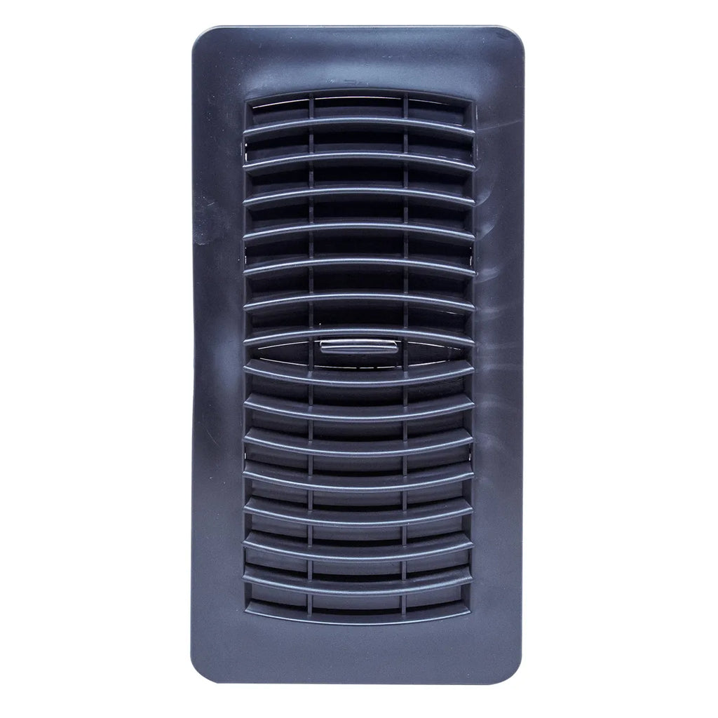 Floor Register Plastic (Black)