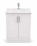 24" HDF Bathroom Vanity Combo with Sink & Quartz Countertop