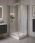 BuildNova™ 32'' Corner Shower Enclosure