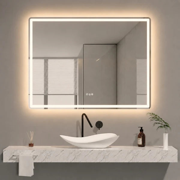 LED MIRROR-M405B (Round Edge) 28"x36" 32"x36" 48"x36" 60x36" 72"x36" 84"x36"