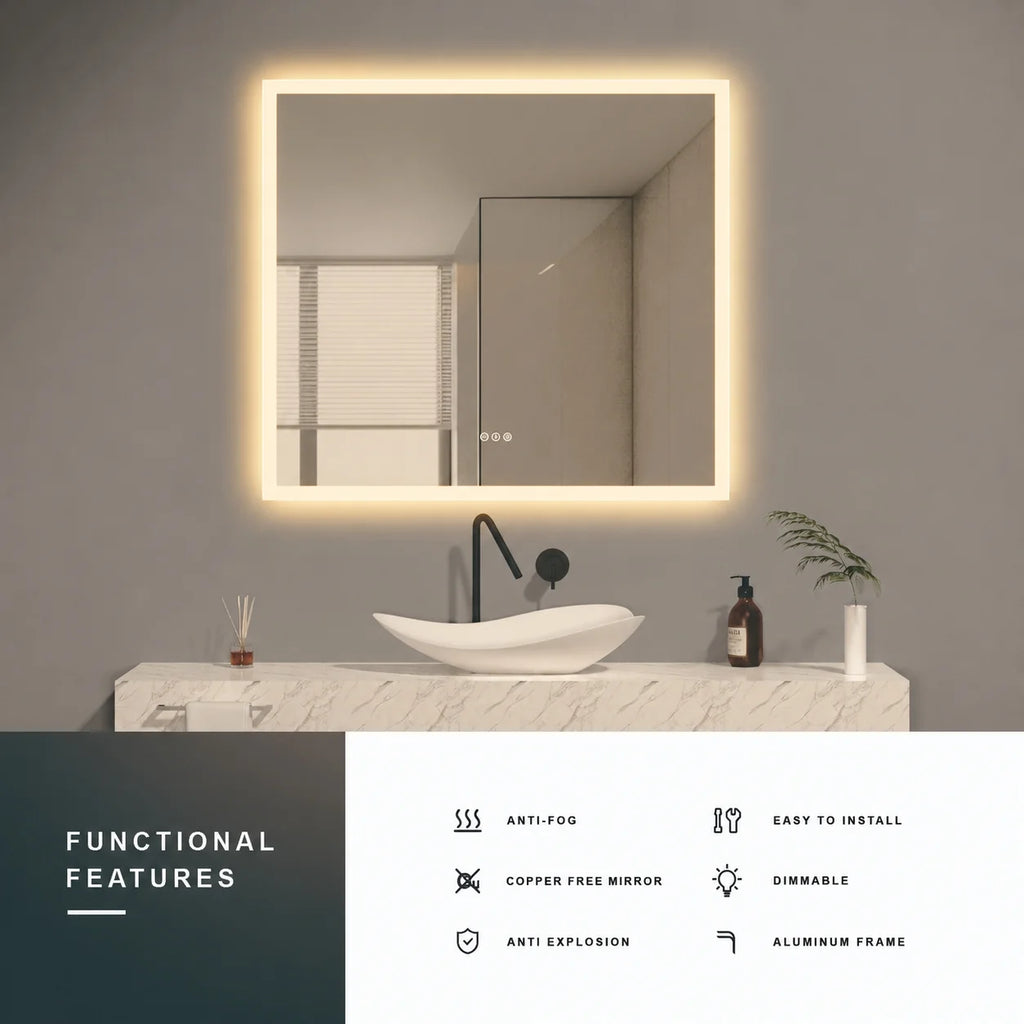 LED Mirror- 28x28/ 40x36/ 48/36