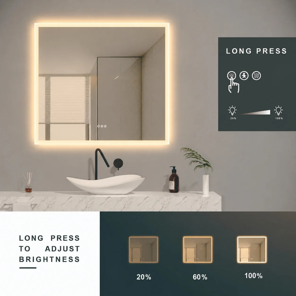 LED Mirror- 28x28/ 40x36/ 48/36