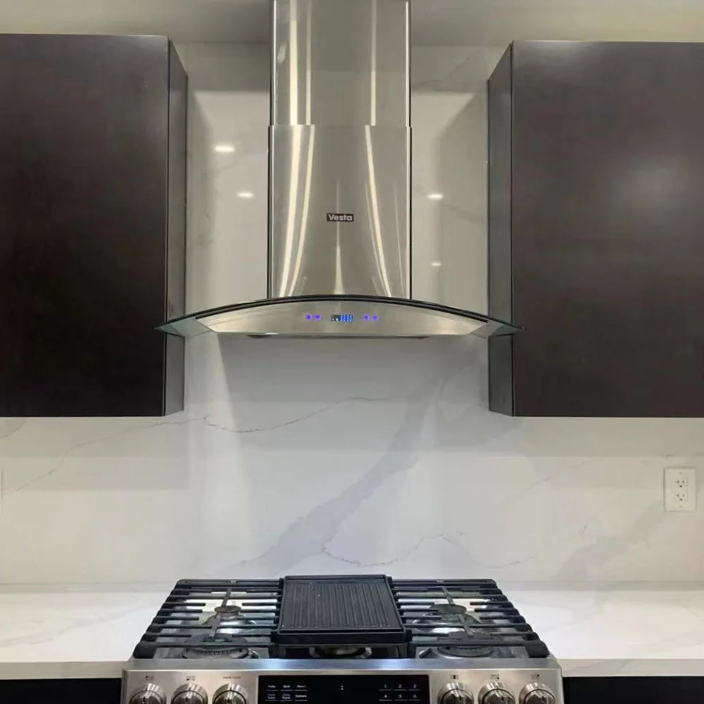 VESTA Berlin 30"   |   Silver   |   900   CFM   Suction