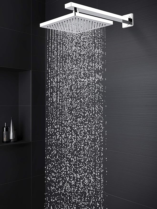 Pfister Vorena Polished Chrome Shower Set with Square Rain Shower Head