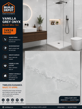 Vanila Grey onyx  2x2 tile (Glossy)