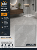 Accent Bianco 2x2 tile (Matte)