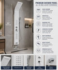 BuildNova™ ArcticFlow 62" Luxury Shower Panel