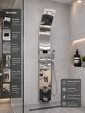 BuildNova™ ChromeWave Luxury Shower Panel
