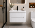 Buildnova Fluted 24 Floating Vanity