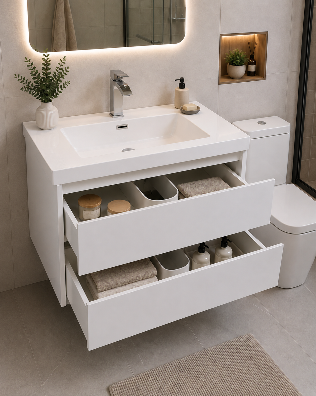 Buildnova Urban 30" Floating Vanity