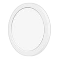 11" Slim Round Flush Mount-5Cct/White Magnet